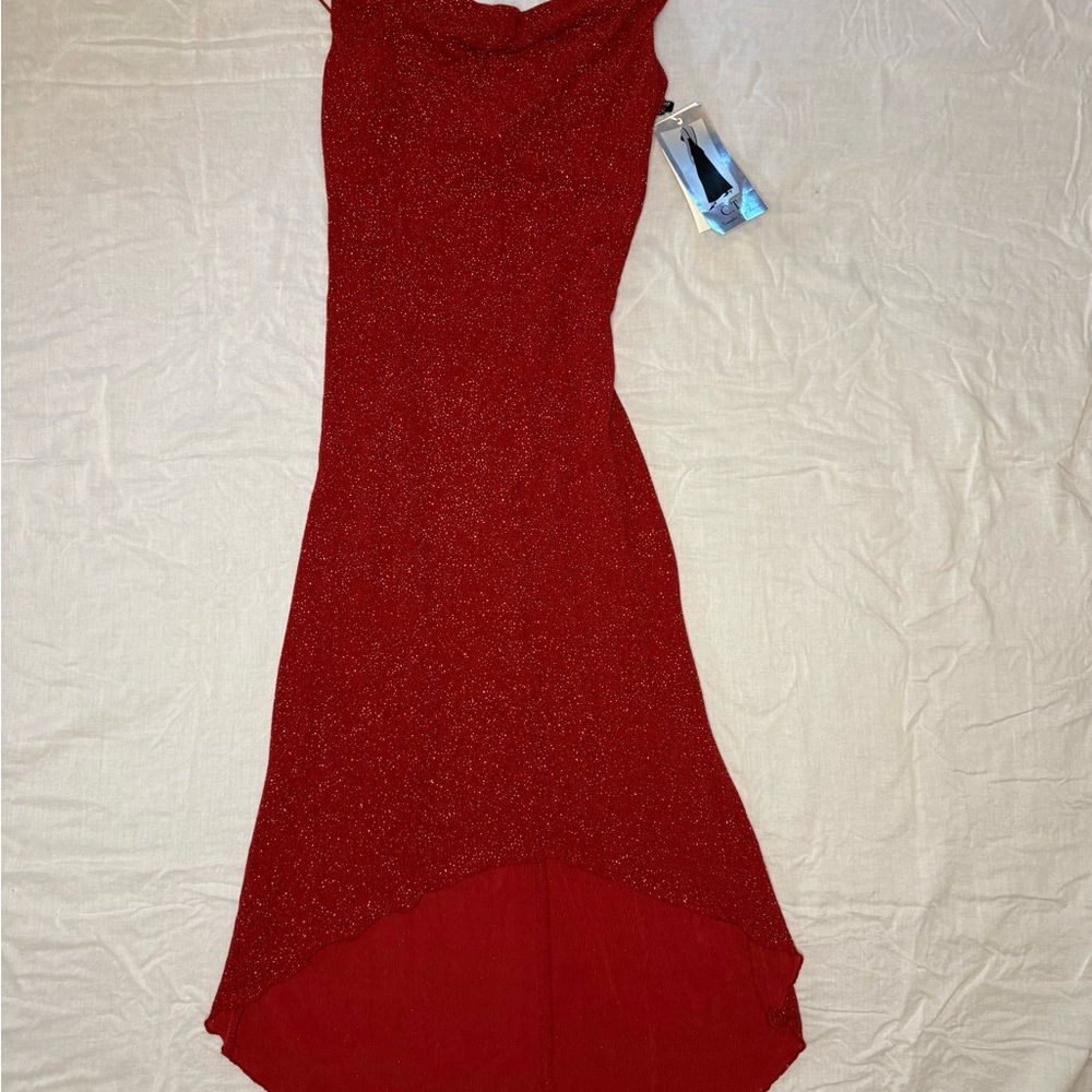 BRAND NEW Sparkly Red Dress